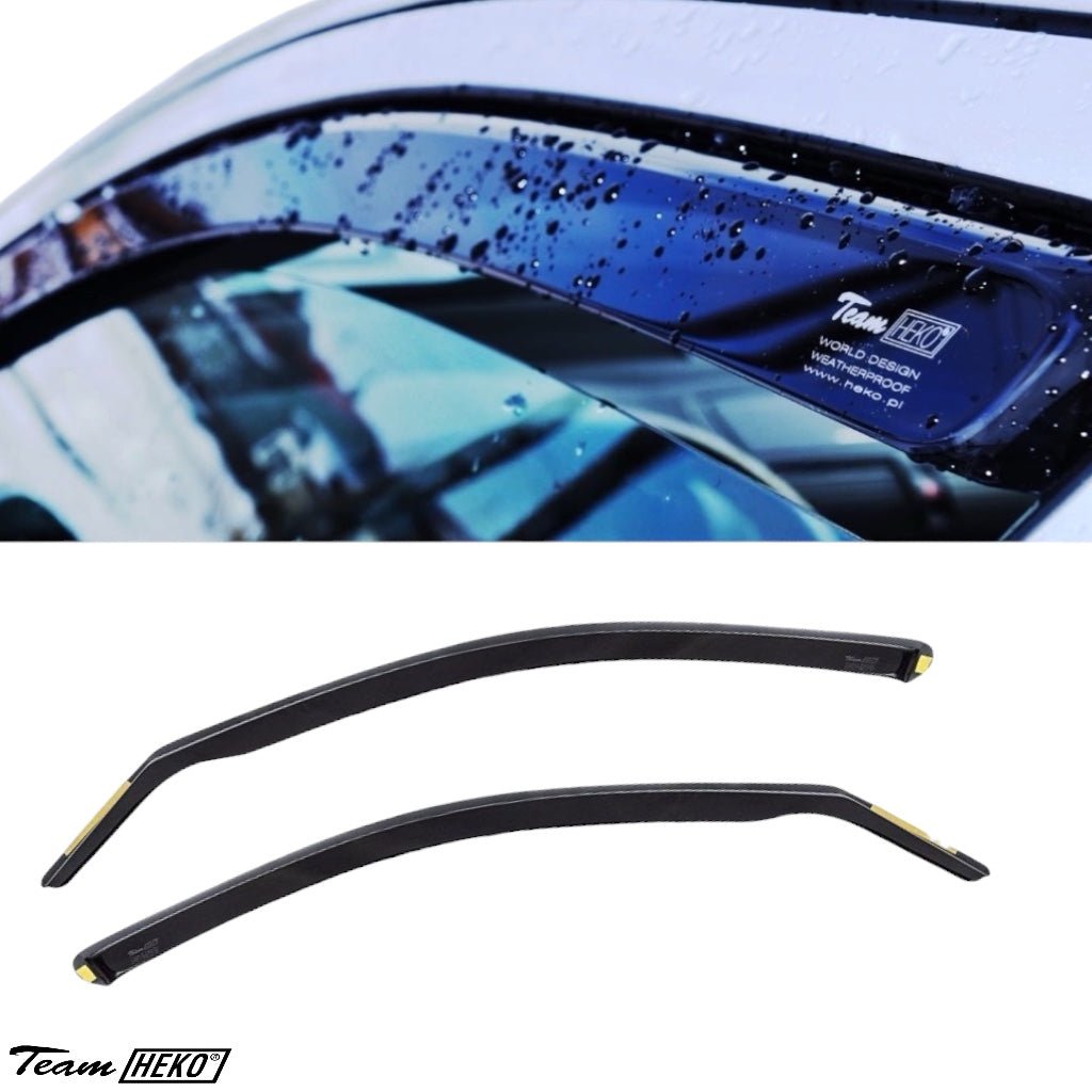 Zijwindschermen - BMW 1 Serie F20 / F21 - Voorramen - Dark Smoke | Heko - Beamerstyling.nl